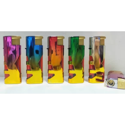 Зажигалка в металлическом корпусе (Острое пламя) F-6 Зажигалка в металлическом корпусе (Острое пламя) F-6