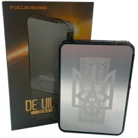 Портсигар с автоматической подачей и зажигалкой Украина (Обычное пламя