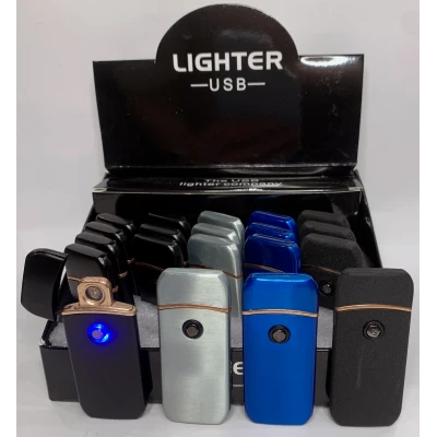 USB Зажигалка ⚡️ (спираль накаливания) HL-480 Silver