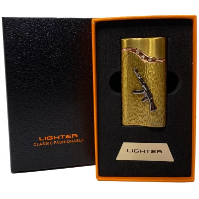 Зажигалка газовая Оружие (Турбо пламя 