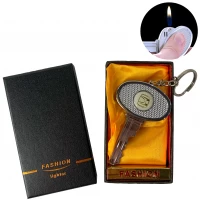 Зажигалка подарочная с брелком Ключ HONDA (Обычное пламя 