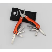 Многофункциональный нож (мультитул) Traveler 10,5см (240шт/ящ) MT-608 Оранжевый