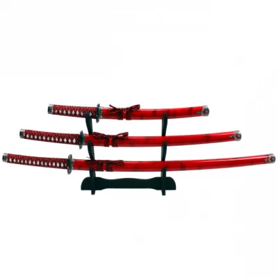 Набор декоративных катан (3 шт.) с подставкой 2190-1