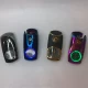 Электронная USB-зажигалка с встроенными кварцевыми часами 