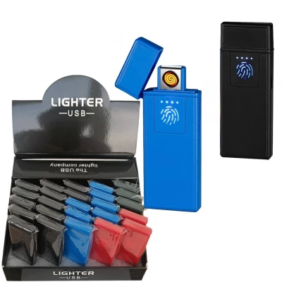 Электрическая зажигалка с сенсорным управлением и двойной вольфрамовой спиралью HL-640