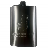 Металлическая фляга LIQUID DIRECTOR - GIN CLUB (270 мл) CL9
