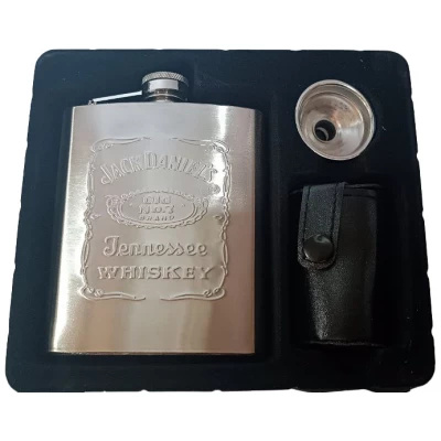 Подарочный набор с флягой и рюмками Jack Daniel's QK-166