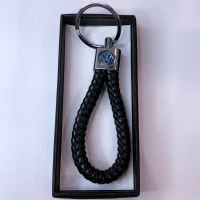 Кожаный Брелок с логотипом авто Volkswagen  D552