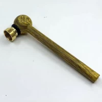 Стеклянная трубка для курения в стиле Дерево 12см, HL-592