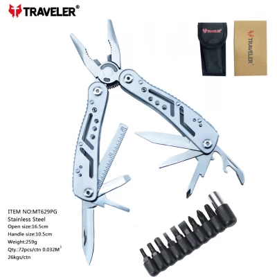 Мультитул тактический Traveler Deluxe 14в1, 16.5 см МТ629PG