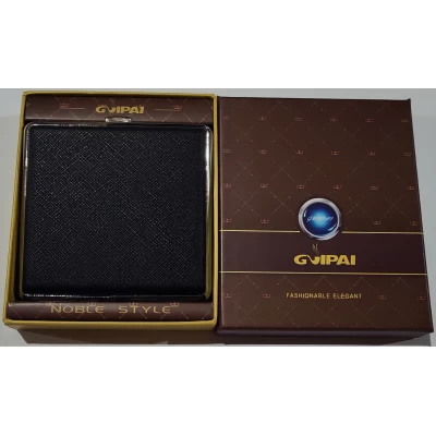 Портсигар в подарочной упаковке GVIPAI (Кожа, на 20 шт) XT-4980-1