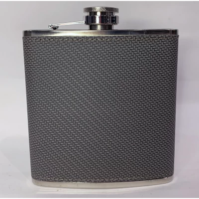 Фляга для алкоголя с кожаной отделкой, 20 Oz (590 мл) BP20