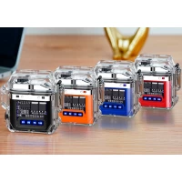 Дуговая электроимпульсная зажигалка с фонариком водонепроницаемая⚡️