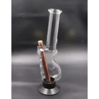 Бонг стеклянный (23см) для курения сухих субстанций ☘️ SW-3