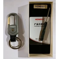 Брелок Honest с фонариком (подарочная коробка) HL-274 Gray
