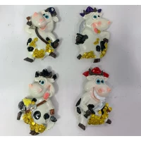 Магнит на холодильник Денежный бычара 