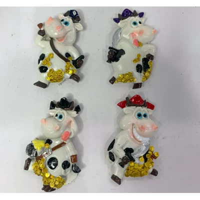 Магнит на холодильник Денежный бычара 