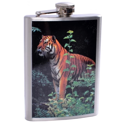 Фляга из нержавеющей стали Приколы-Тигры