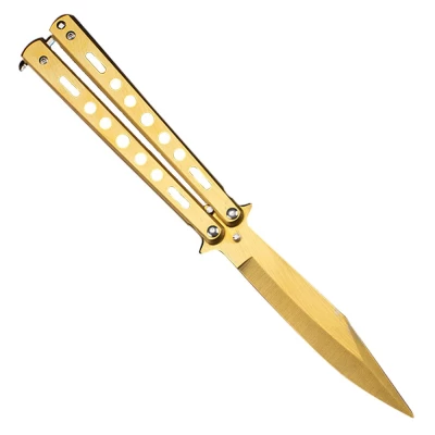 Нож бабочка тренировочный 22,5см (Балисонг) 26-01GA Нож бабочка тренировочный 22,5см (Балисонг) 26-01GA