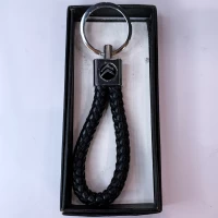 Кожаный Брелок с логотипом авто Citroën D552