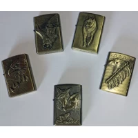 Зажигалка бензиновая Волки и Орлы 