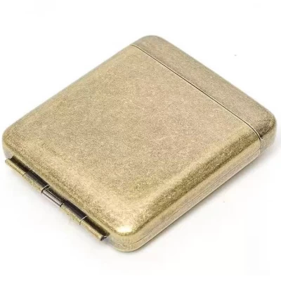 Металлический портсигар в винтажном стиле HL-759-2