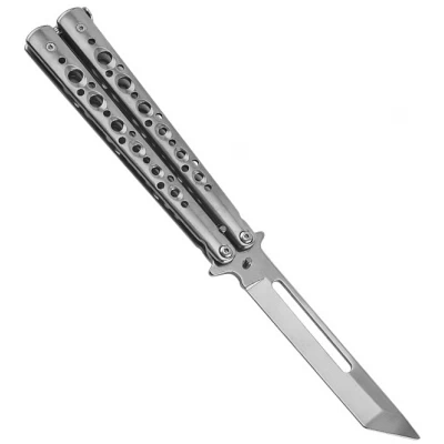Нож бабочка тренировочный 21,8см (Балисонг) 26-07S Нож бабочка тренировочный 21,8см (Балисонг) 26-07S