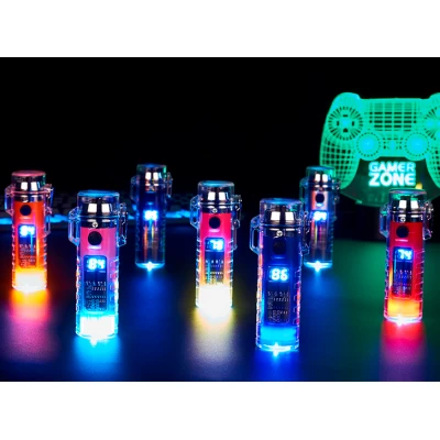 Дуговая электроимпульсная зажигалка водонепроницаемая⚡️ (индикатор заряда