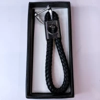 Кожаный Брелок с логотипом авто Jeep D552