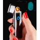 Сенсорная USB зажигалка в подарочной коробке LIGHTER ⚡️ HL-101-5 Black