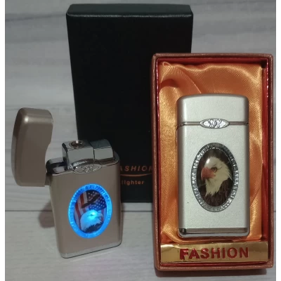 Зажигалка газовая мигающая 