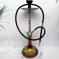 Кальян на одну персону (76 см) 20-19 Silver yellow