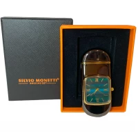 Зажигалка с встроенными часами от Silvio Monetti 