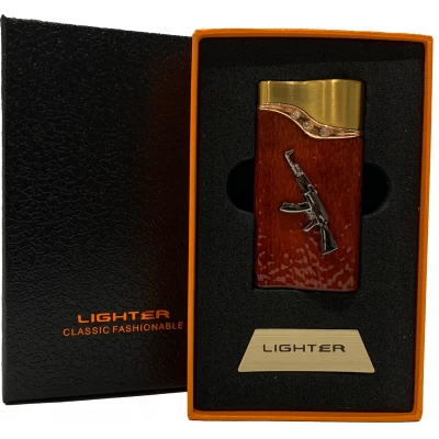 Зажигалка газовая Оружие (Турбо пламя 