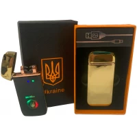 Дуговая электроимпульсная USB зажигалка ⚡️Украина (индикатор заряда