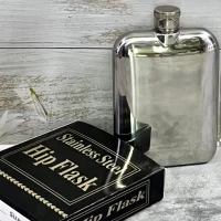 Фляга из пищевой нержавеющей стали (глянец / чистая) FH-6A