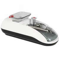 Электрическая машинка для набивки сигарет 2 в 1 (6,5 и 8 мм) HAPPY JT-055-2 White