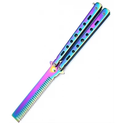 Тренировочный Гребешок Балисонг (бабочка) 22см №26-C25A Тренировочный Гребешок Балисонг (бабочка) 22см №26-C25A