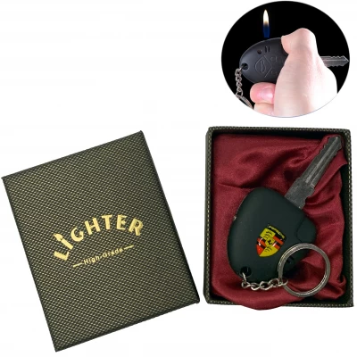 Зажигалка подарочная с брелком Ключ Porsche 