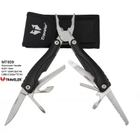 Мультиинструмент (Мультитул) Traveler 9в1 16см (120шт/ящ) MT609 Black