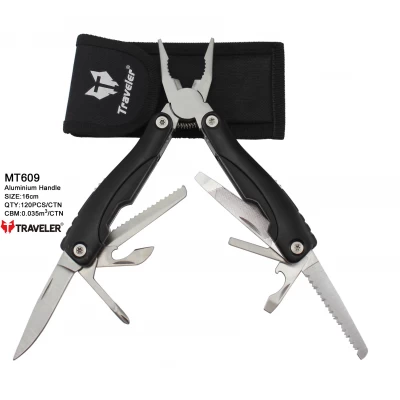 Мультиинструмент (Мультитул) Traveler 9в1 16см (120шт/ящ) MT609 Black Мультиинструмент (Мультитул) Traveler 9в1 16см (120шт/ящ) MT609 Black