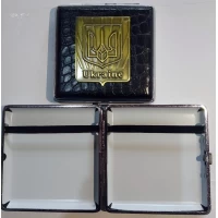Портсигар кожа Украина 
