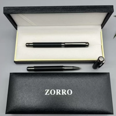 Ручка ZORRO в подарочной коробке (черная) RP-008