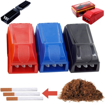 Механическая машинка для набивки сигарет на три гильзы HL-676