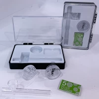 Набор для курения D&K в кейсе с трубкой, гриндером и сетками DK7132