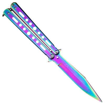 Нож бабочка тренировочный 22,5см (Балисонг) 26-01А Нож бабочка тренировочный 22,5см (Балисонг) 26-01А