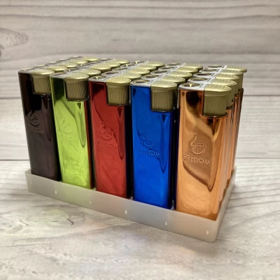 Зажигалка в металлическом корпусе Fitnow (турбо пламя) №539-2 Зажигалка в металлическом корпусе Fitnow (турбо пламя) №539-2