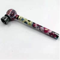 Элегантная стеклянная трубка с уникальным дизайном, 12см, HL-594