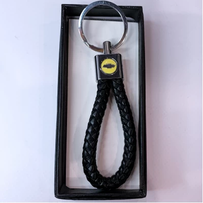 Кожаный Брелок с логотипом авто Chevrolet  D552