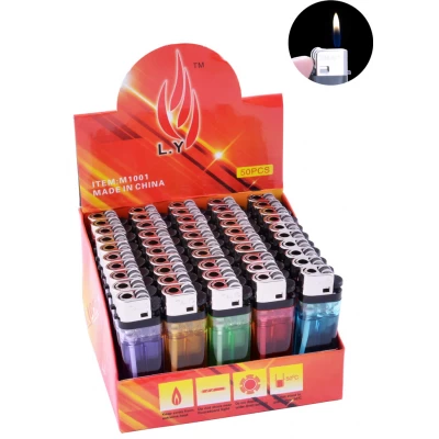 Зажигалка кремниевая прозрачная одноразовая №60-1 Зажигалка кремниевая прозрачная одноразовая №60-1